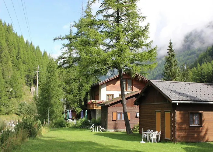 샬레 In Valais Near Lift & Valley Saas-Balen