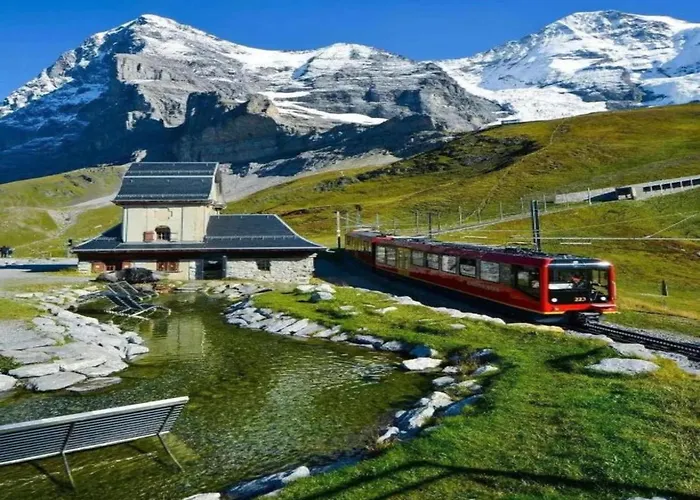 In Valais Near Lift & Valley