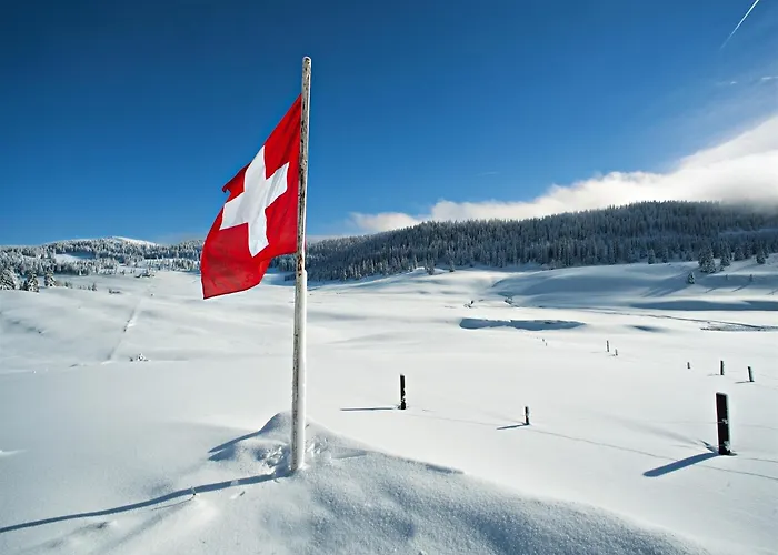 In Valais Near Lift & Valley *